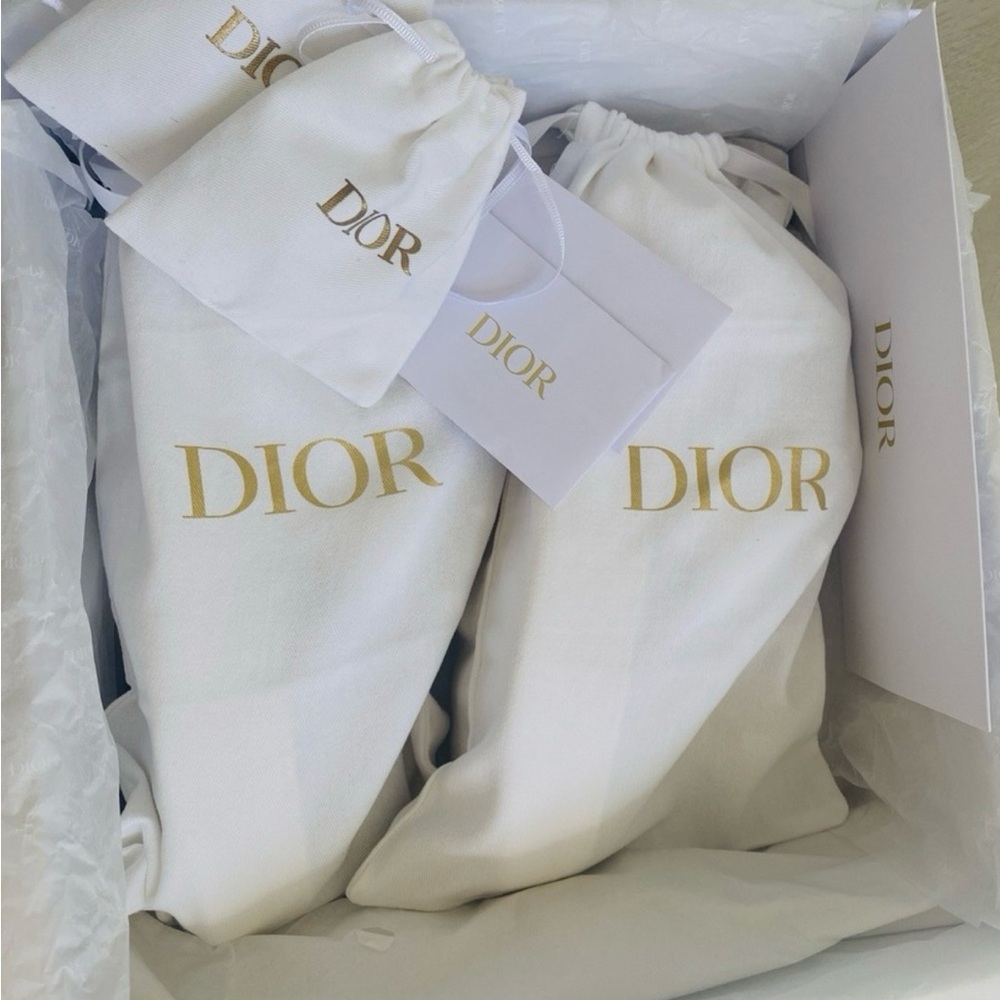 Dior Star Platform Sneakers Light Beige Suede Calfskin Leather - Picture 16 of 16